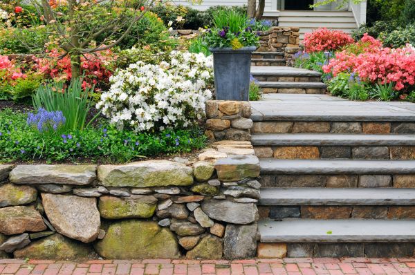 Stone Stairs Repair in Saint George