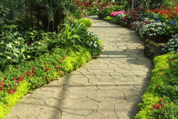 Stone Pathway Repair in Saint George