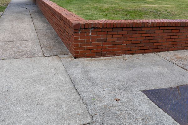 Brick Retaining Wall Repair in Saint George